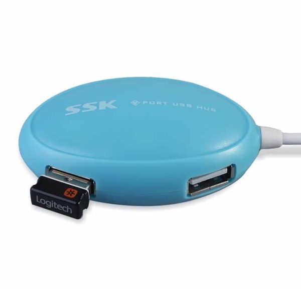 هاب 4 پورت USB 2.0 اس اس کا مدل SHU017